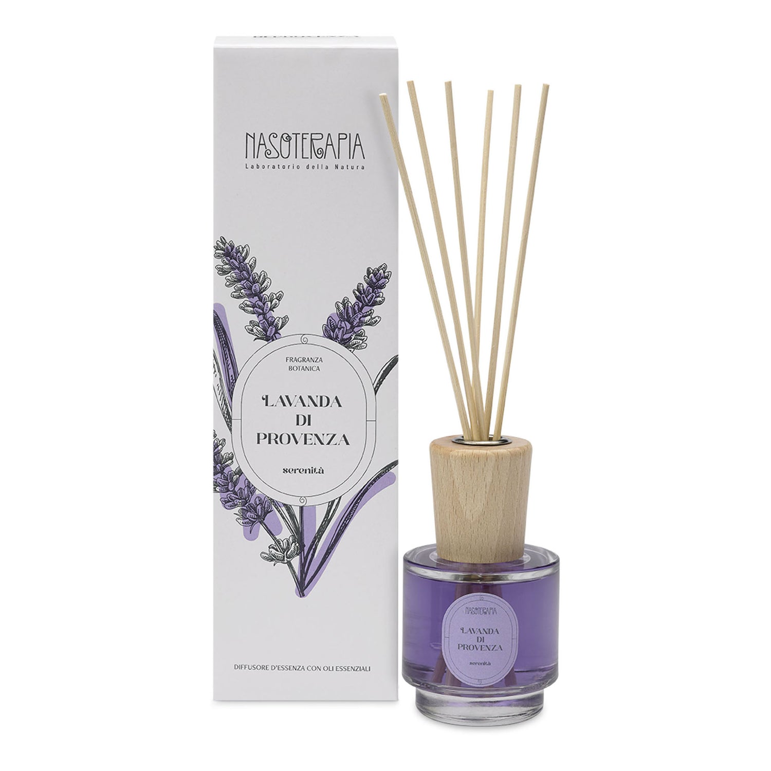 Nasoterapia Diffusore Bastoncini Lavanda di Provenza 100ml