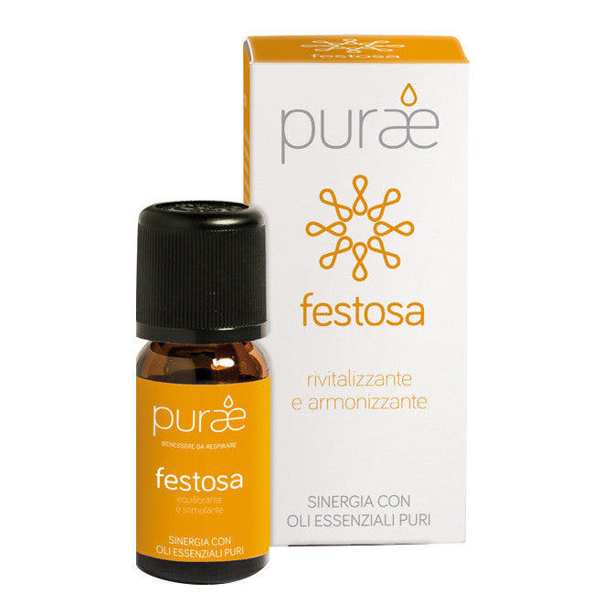 Purae Sinergia Con Oli Essenziali - Festosa 10ml