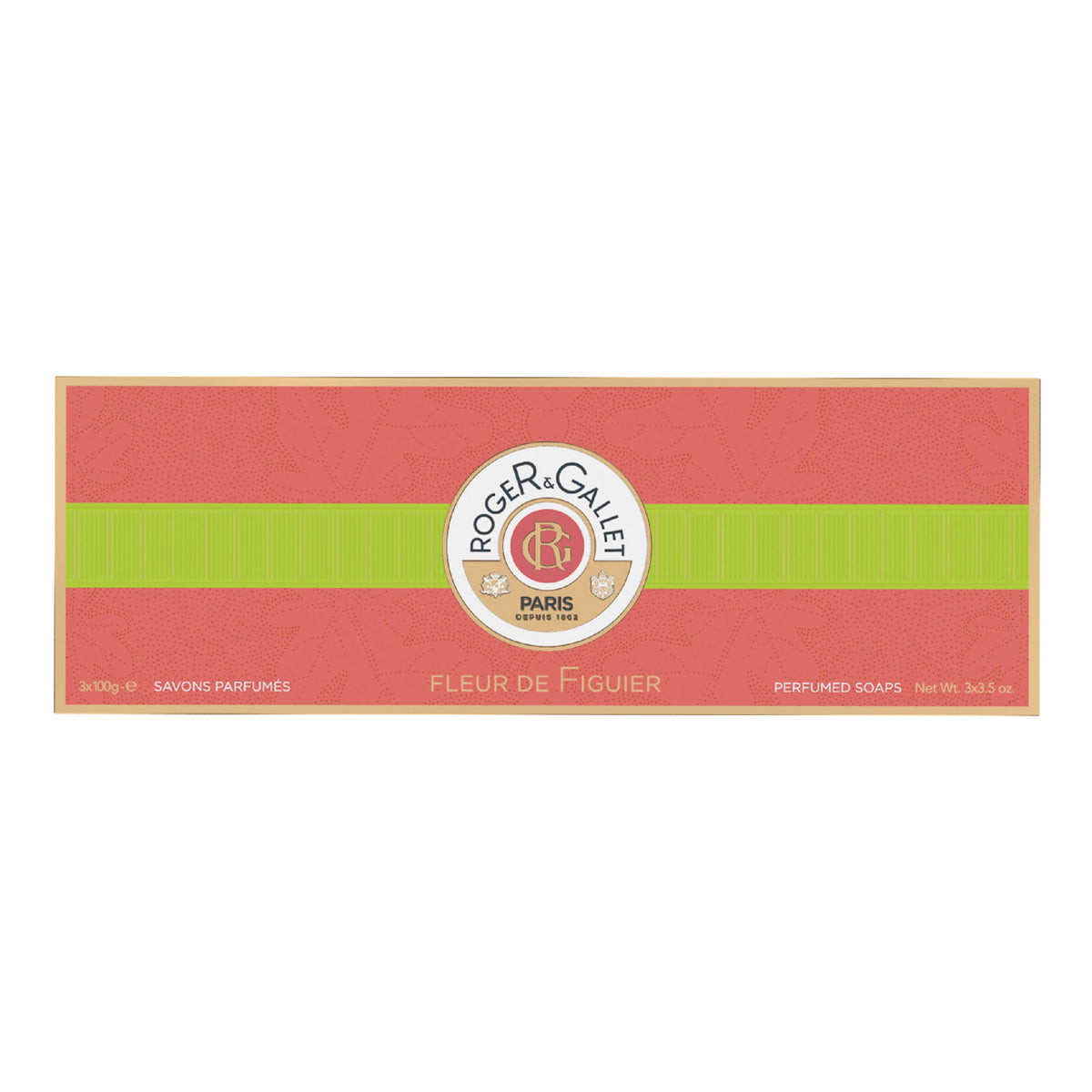 Roger&Gallet - Fleur de Figuier Cofanetto TRIS Sapone Solido 3 X 100g  