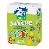 Zcare Natural Baby | Salviette Insettorepellenti Naturali | 10 Pezzi
