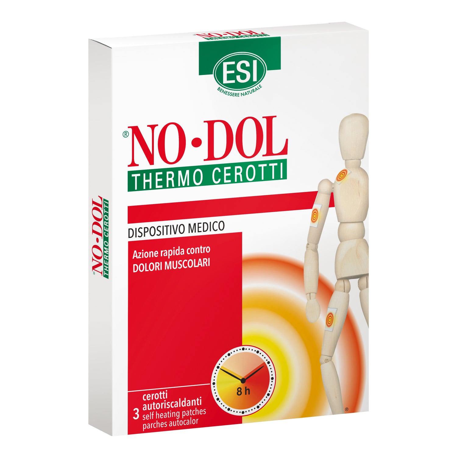 Esi No Dol Thermo 3 Cerotti Dolori Articolari
