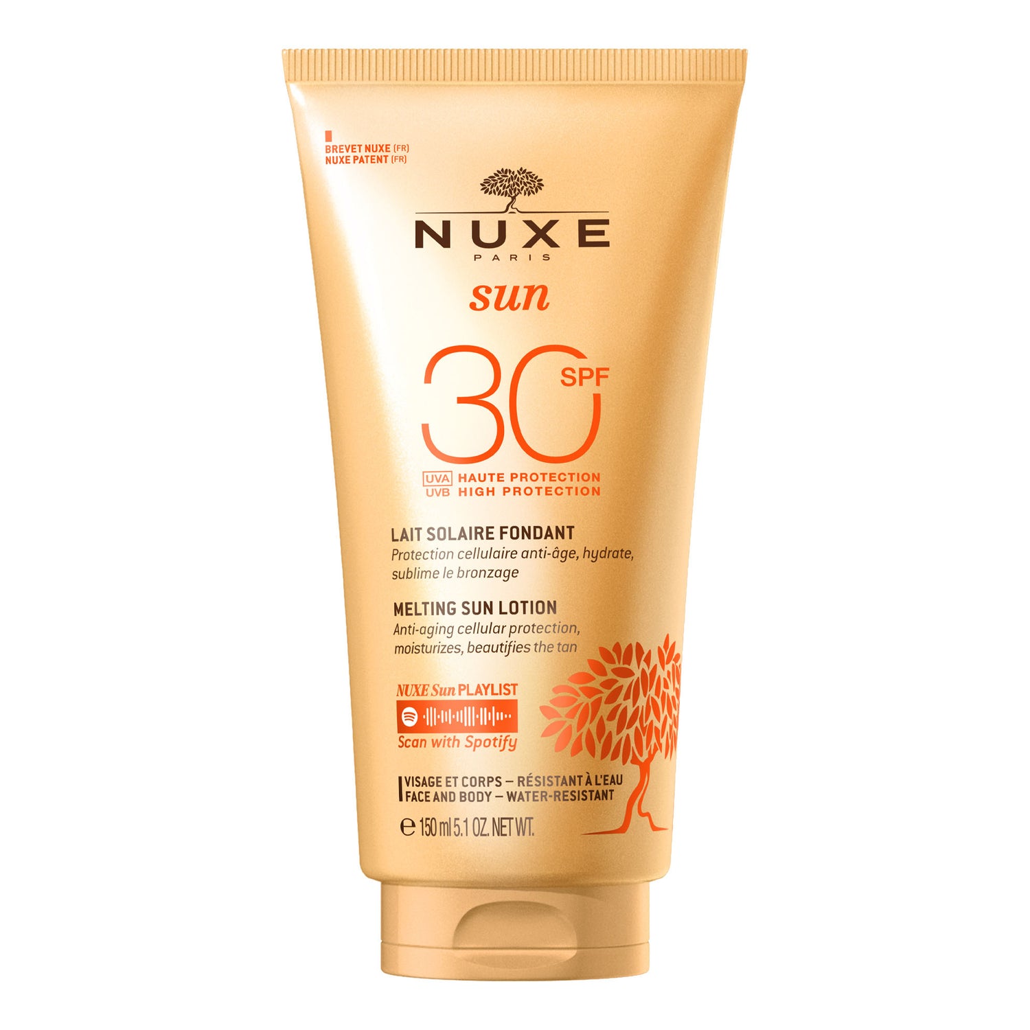 Nuxe Sun Latte Solare Viso E Corpo Spf 30 Anti-Età Alta Protezione 150ml