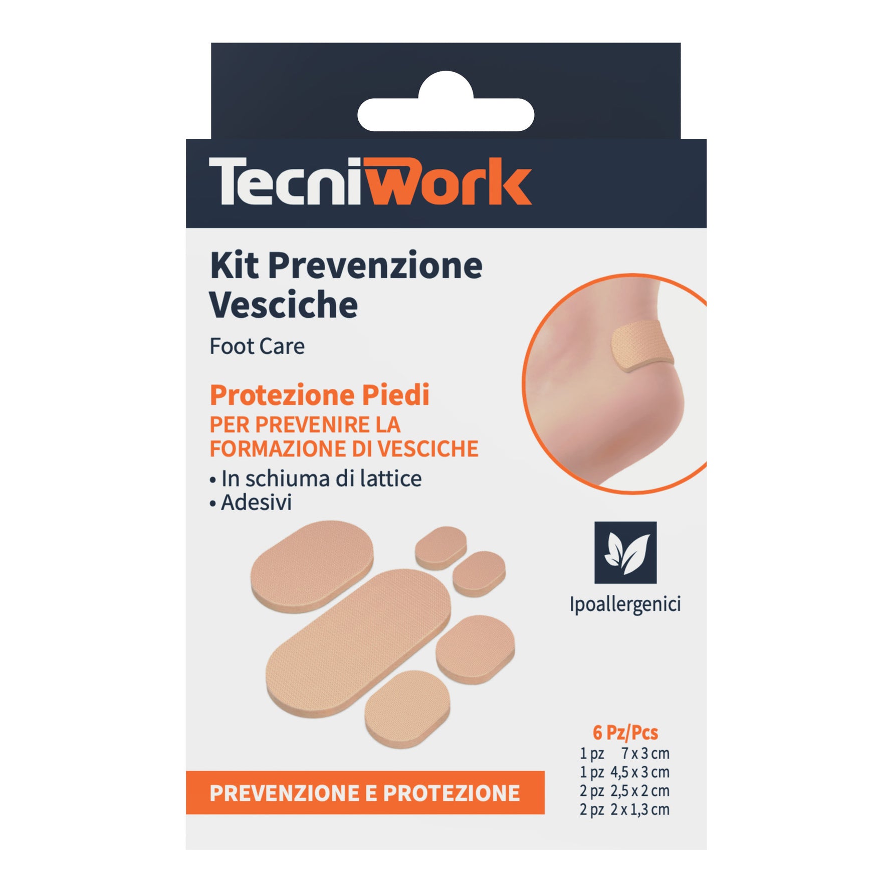 KIT PREVENZIONE VESCICHE 6PZ
