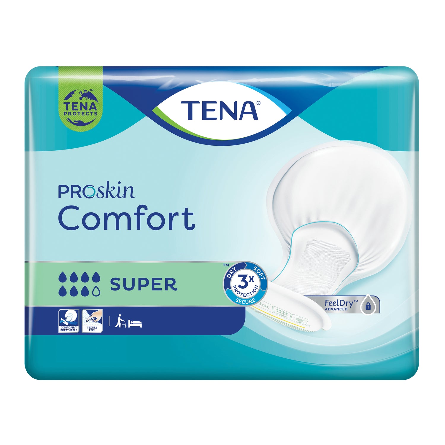 Tena Proskin Comfort Super - Pannolone Sagomato 36 Pezzi