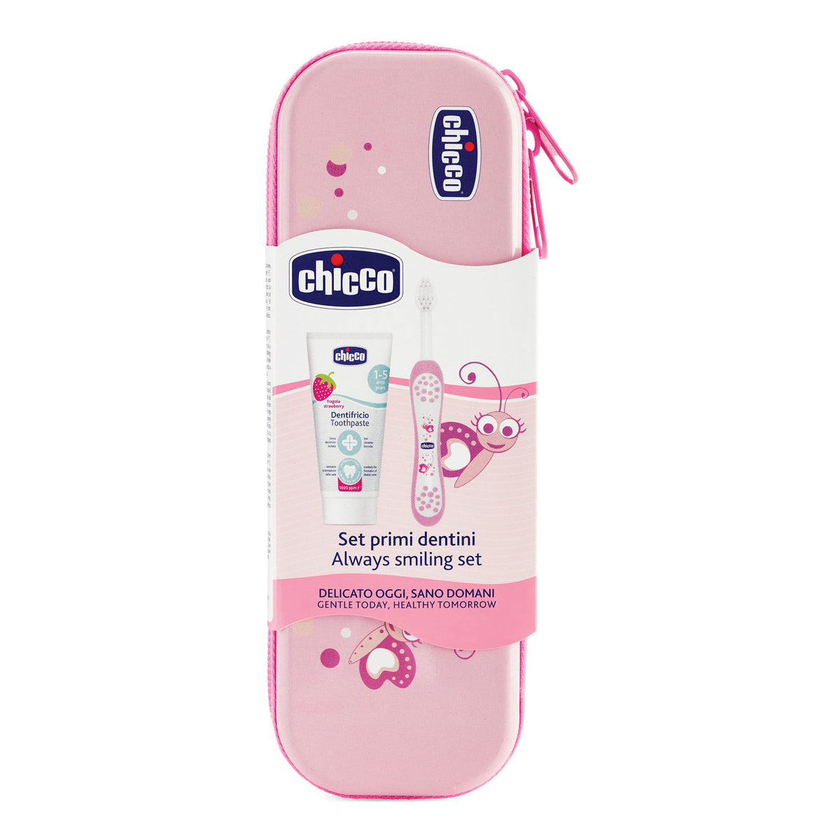CH SET DENTALE ROSA FLUORO  