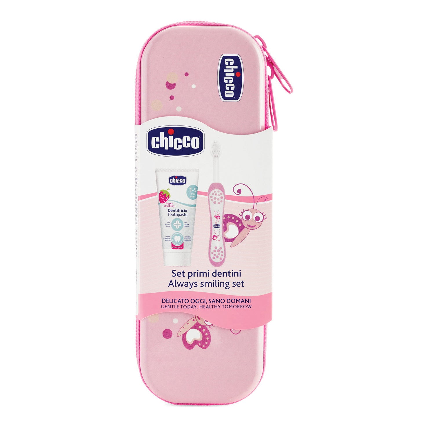 CH SET DENTALE ROSA FLUORO
