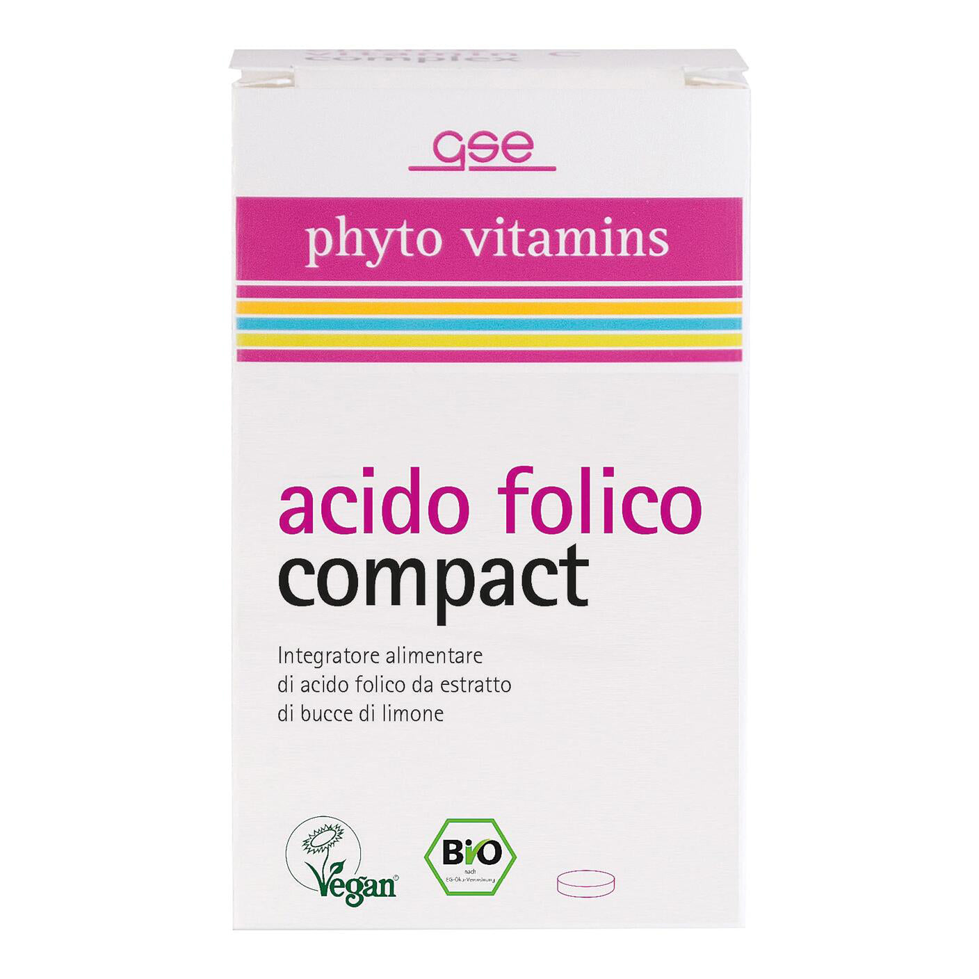 GSE ACIDO FOLICO COMPACT120CPS
