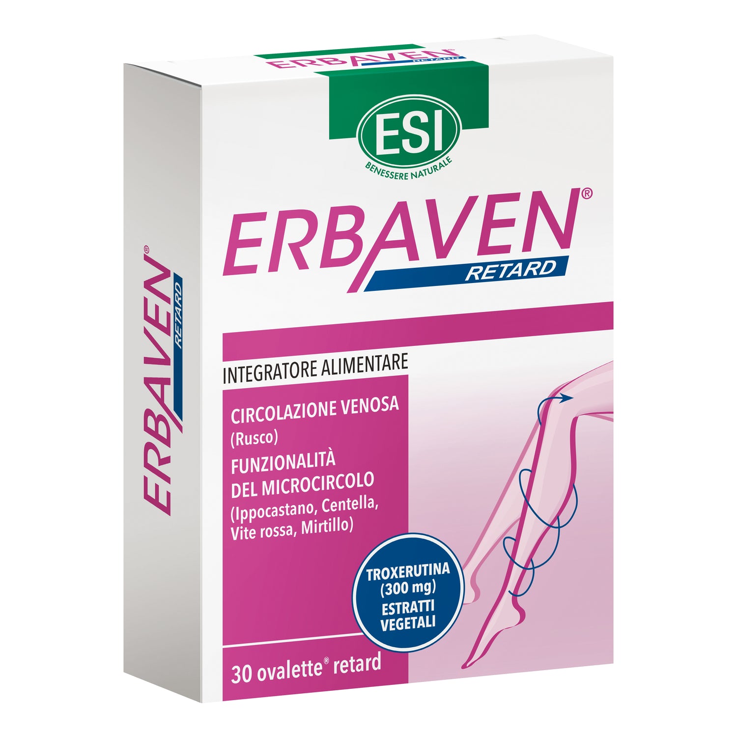 Esi Erbaven Retard Gambe Gonfie Pesanti 30 Ovalette