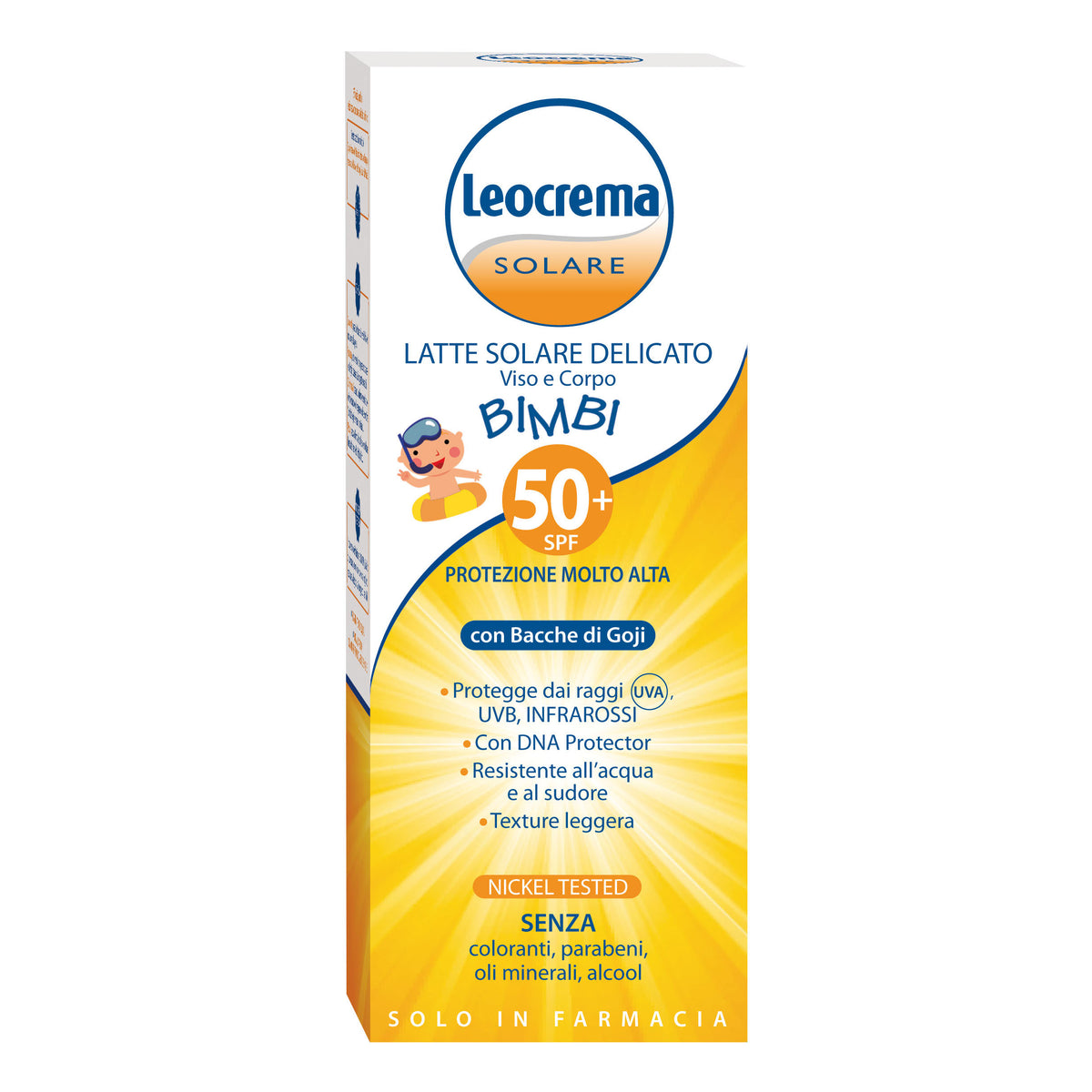 LEOCREMA SOLARE BABY SPF50  