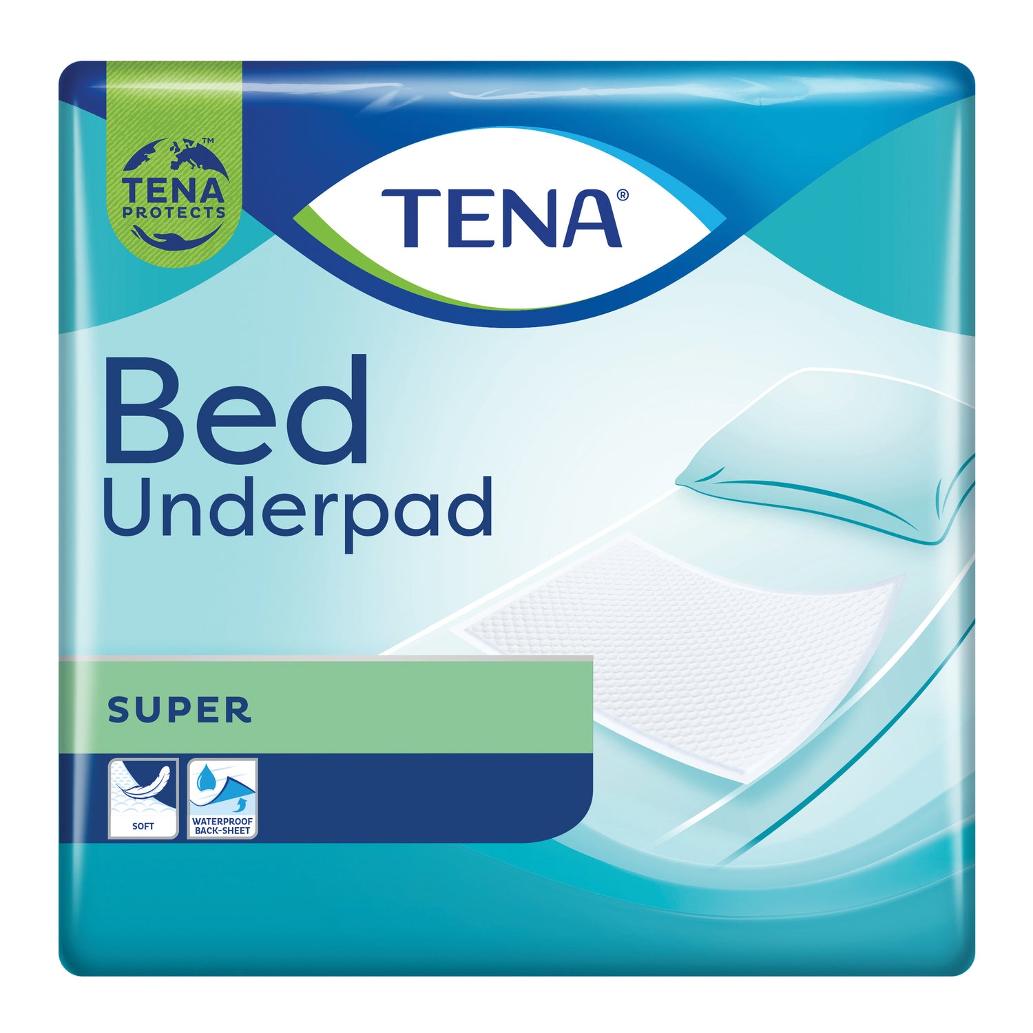 Tena Bed Super - Traverse Assorbenti Monouso 60 X 75cm 35 Pezzi