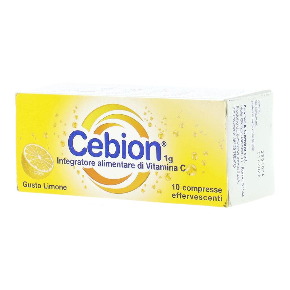 Cebion Vitamina C Gusto Limone 10 Compresse Effervescente