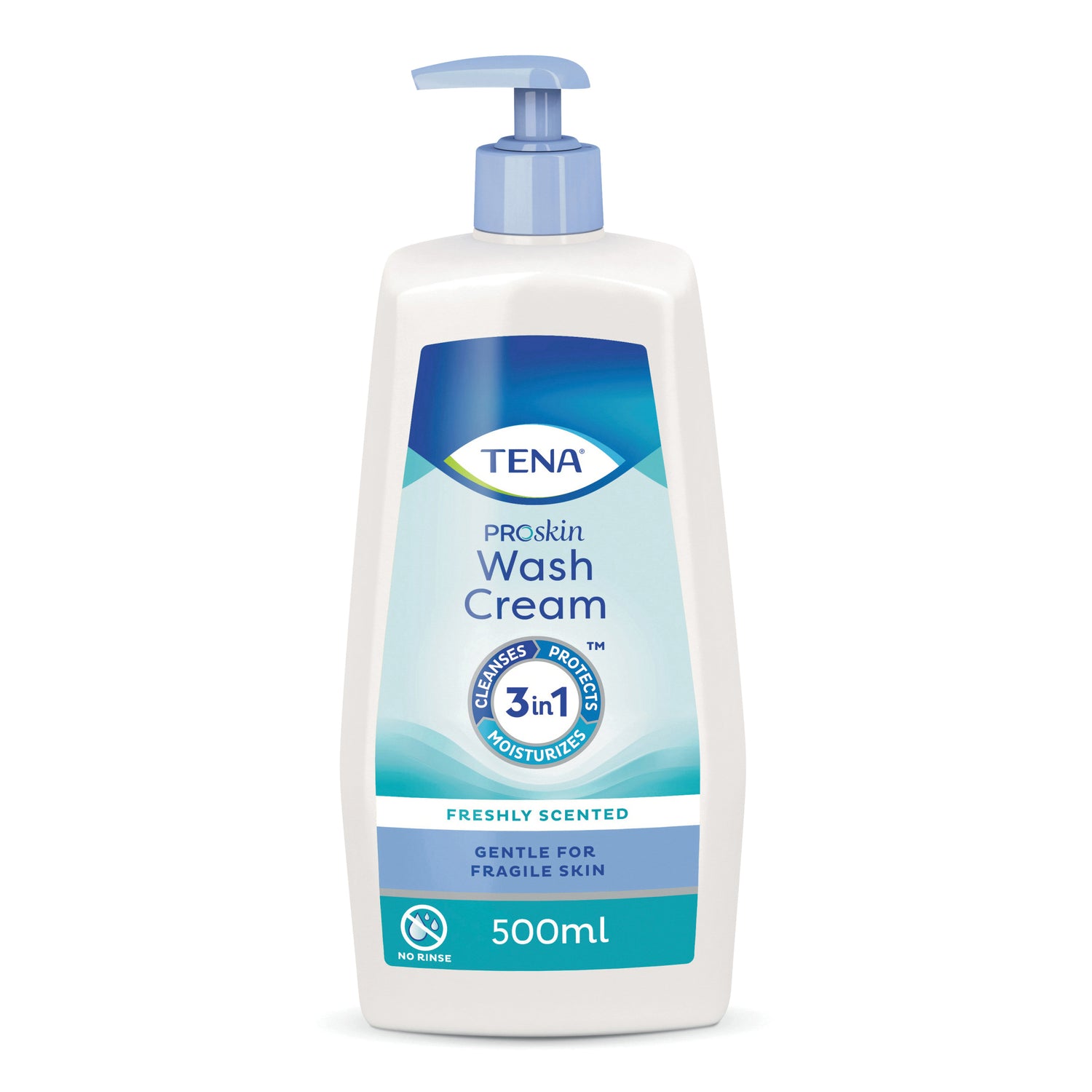 Tena Proskin Wash Cream - Crema Detergente Senza Risciacquo Per Incontinenti 500ml
