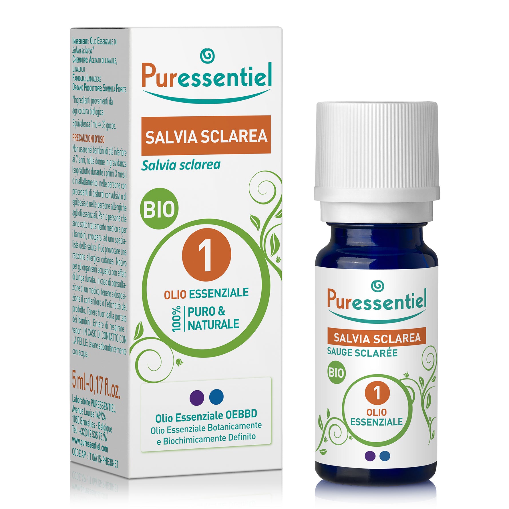 SALVIA SCLAREA OE BIO 10ML
