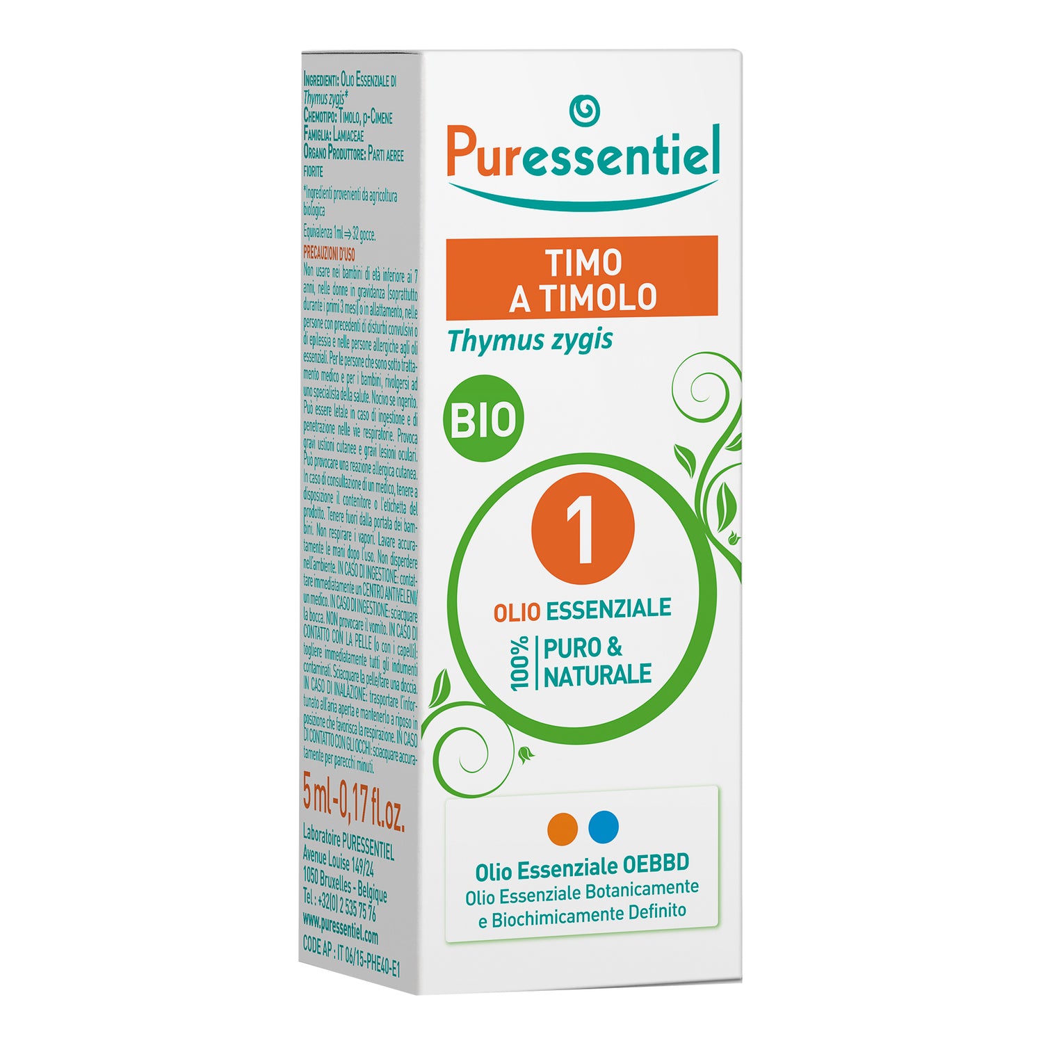 TIMO TIMOLO OE BIO 10ML