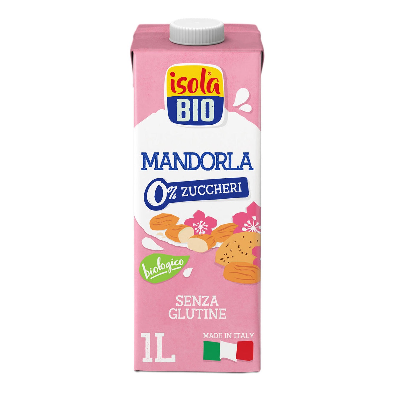 ISOLA BIO LATTE MANDORLA S/ZUC