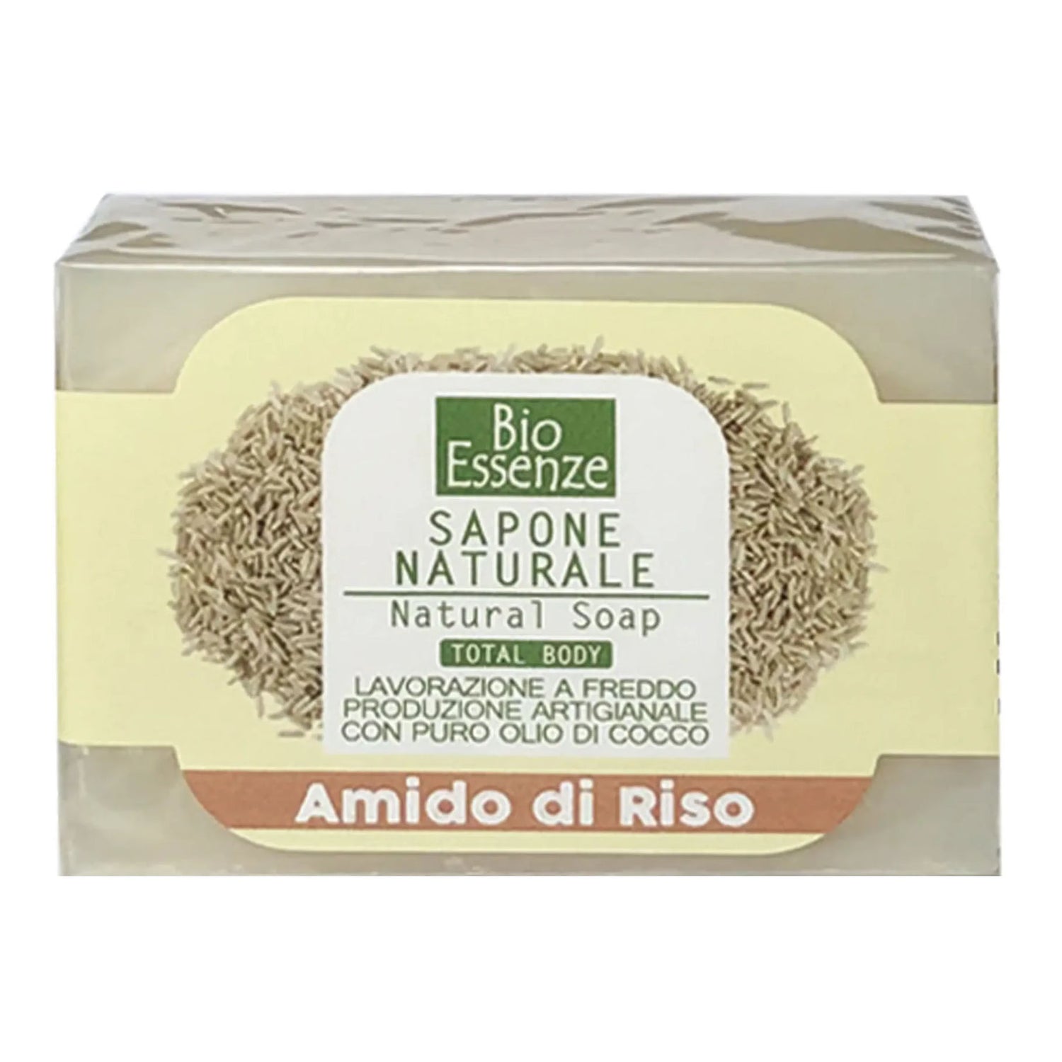 Bio Essenze Sapone Naturale Amido Riso 100g