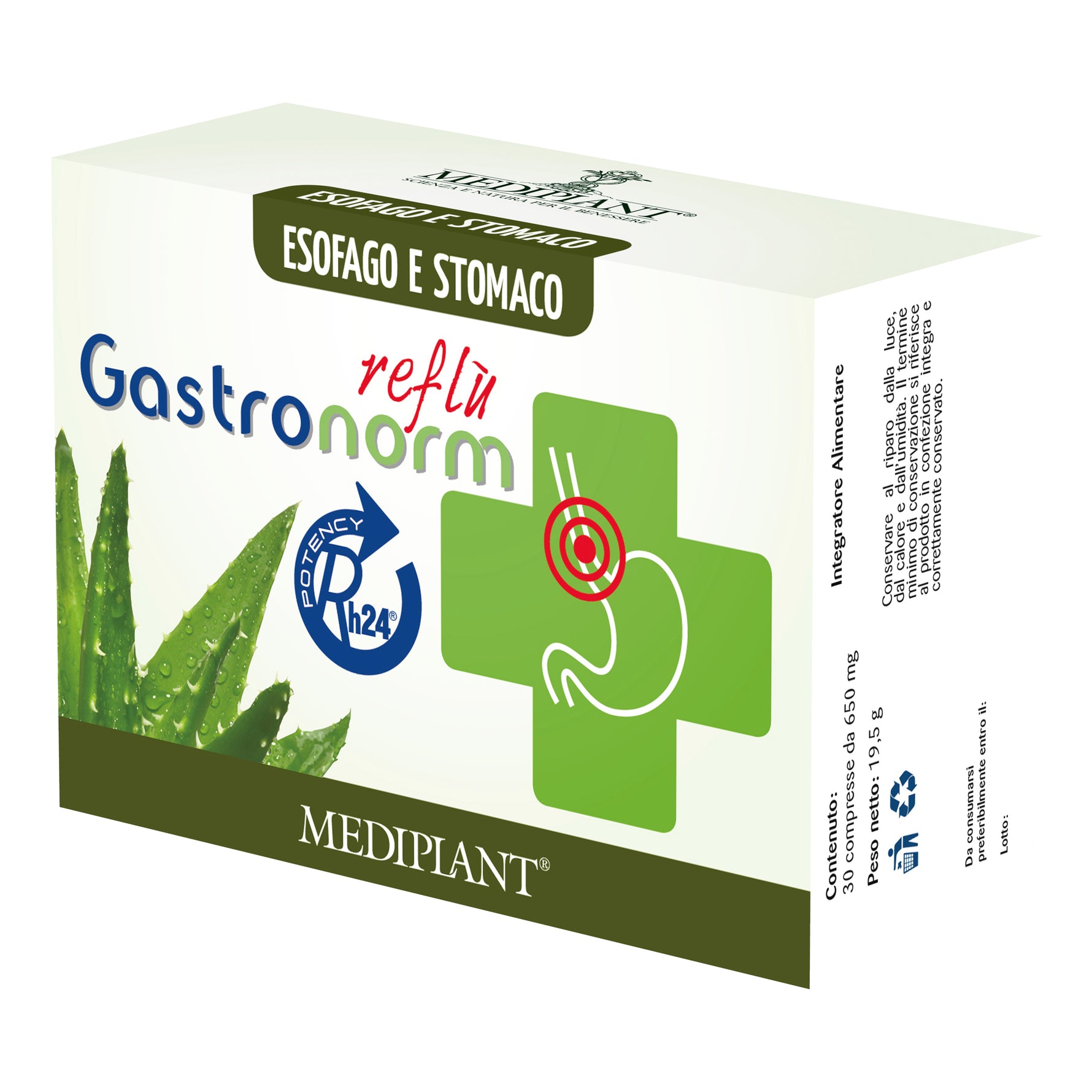 GASTRONORM REFLU' 30CPR
