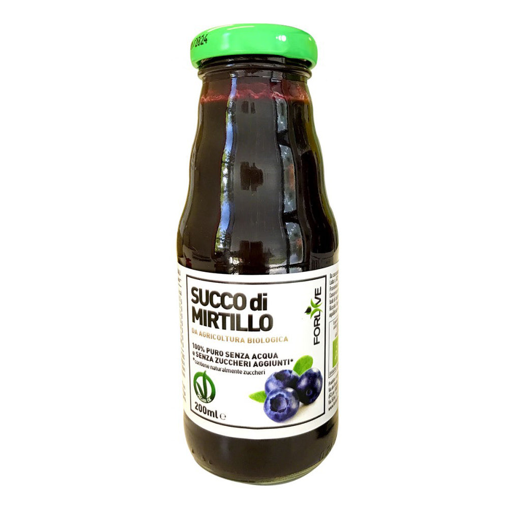 SUCCO DI MIRTILLO BIO 200ML
