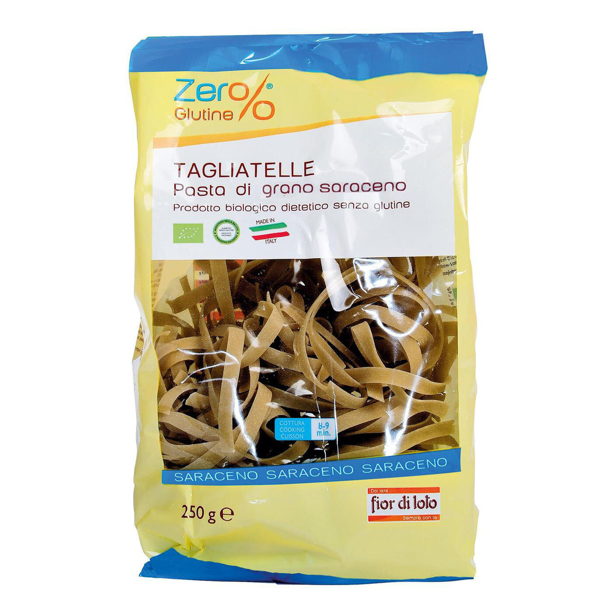 Zer% Glutine Tagliatelle Nido | Grano Saraceno Bio | 500 g  