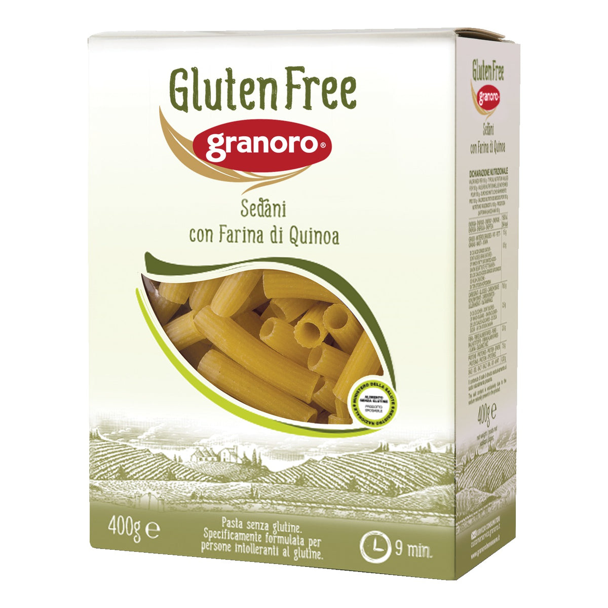 GLUTEN FREE GRANORO SEDANI  