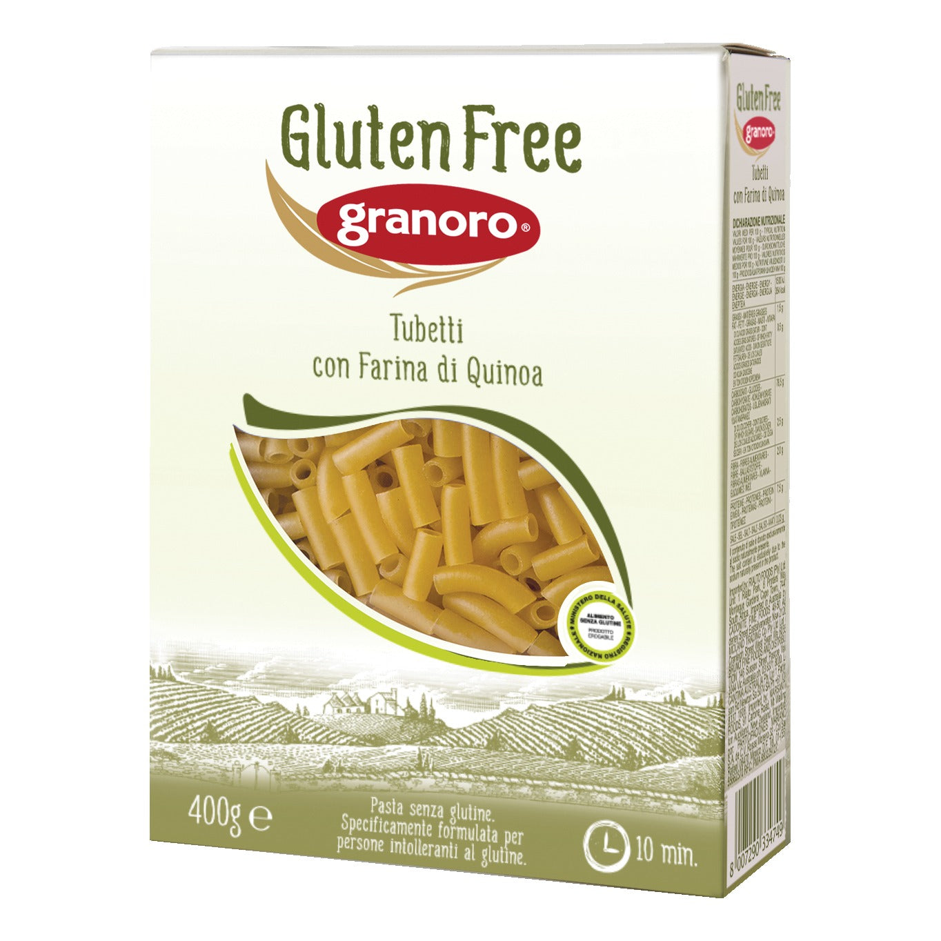 GLUTEN FREE GRANORO TUBETTI
