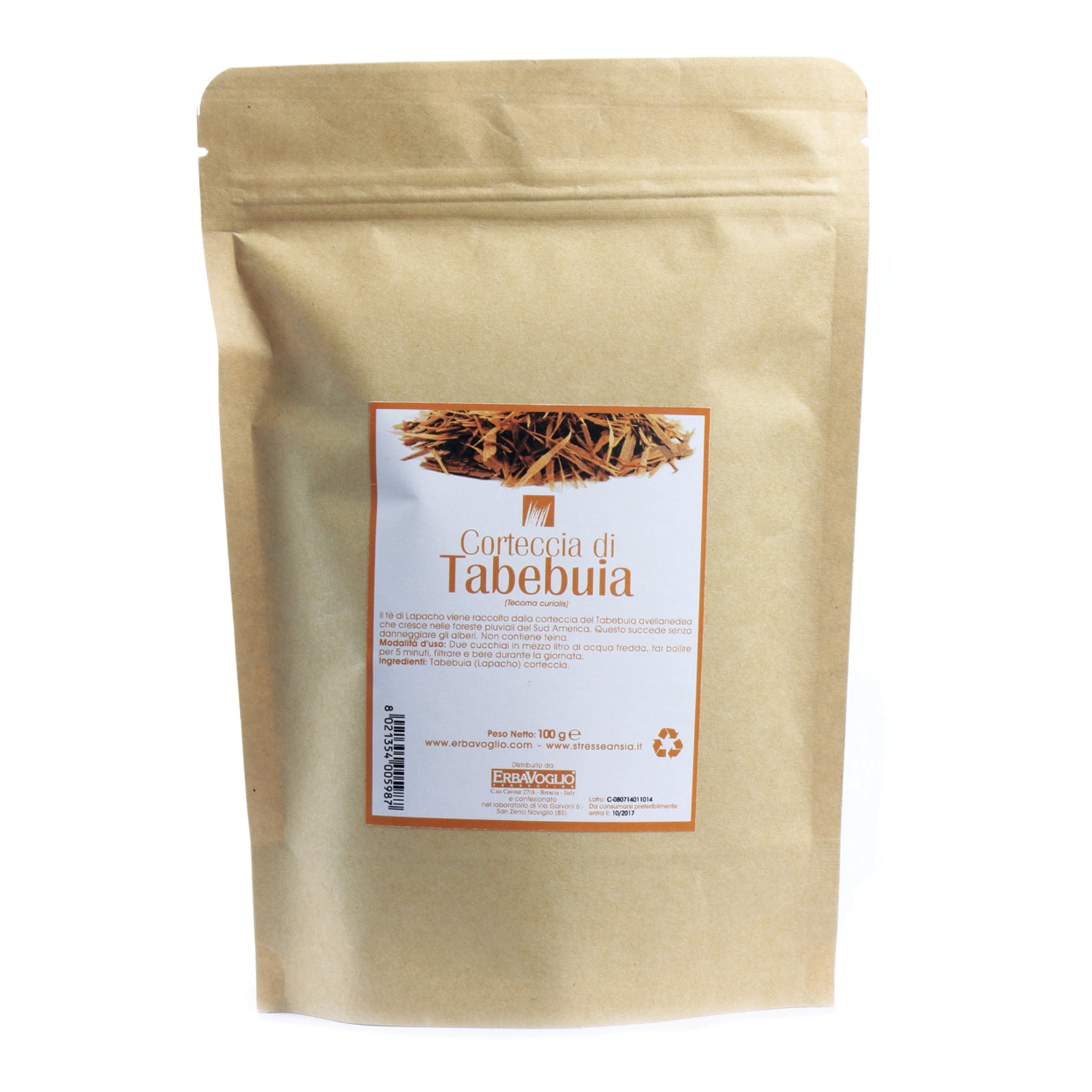 CORTECCIA TABEBUIA LAPACHO100G

