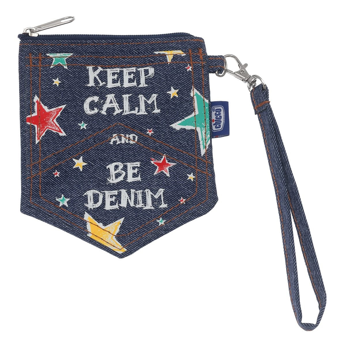 Chicco Pochette Denim Jeans L'amico Del Succhietto