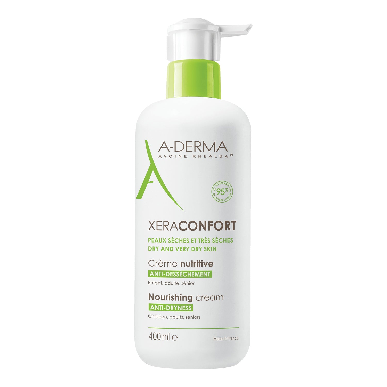 Aderma Xera-Mega Confort Crema Nutritiva Anti-Secchezza 400ml