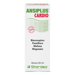 Ansiplus Cardio | Integratore Circolazione e Rilassamento | 50ml Gocce  