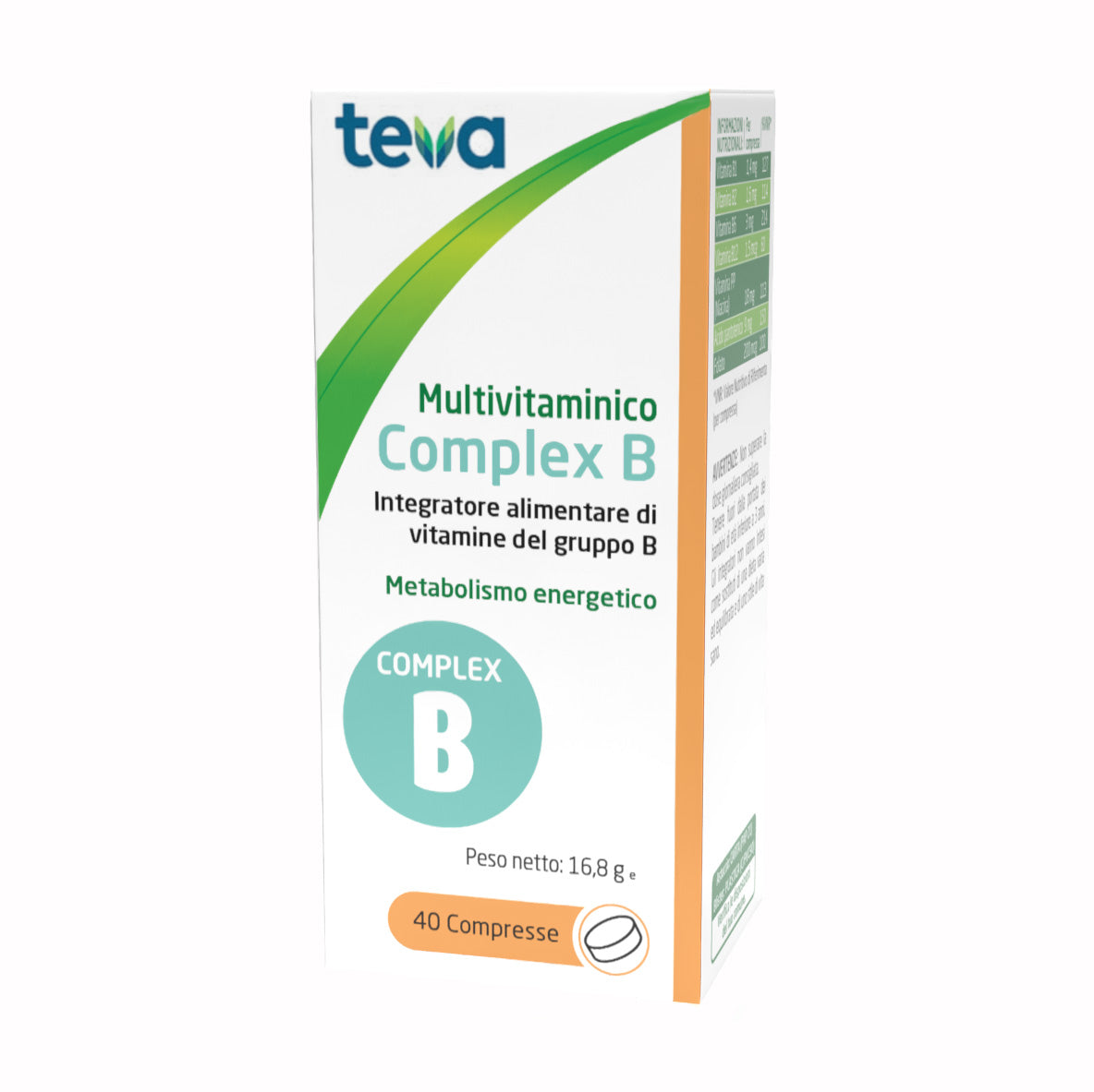 MULTIVITAMINICO COMP B 40CPR  