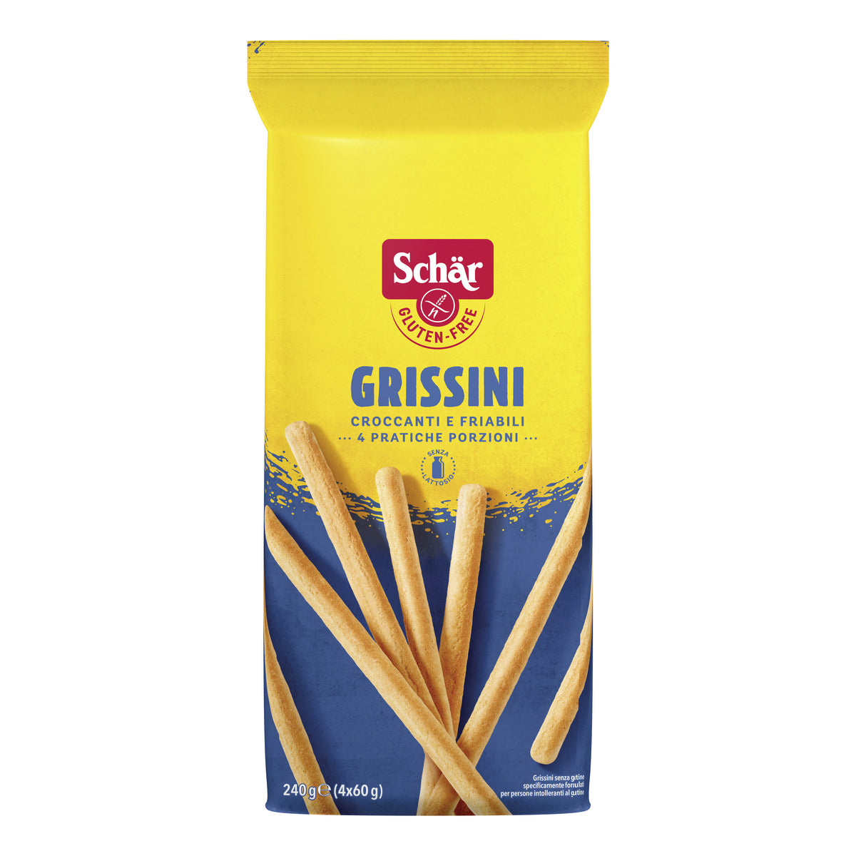 SCHAR GRISSINI 4X60G  