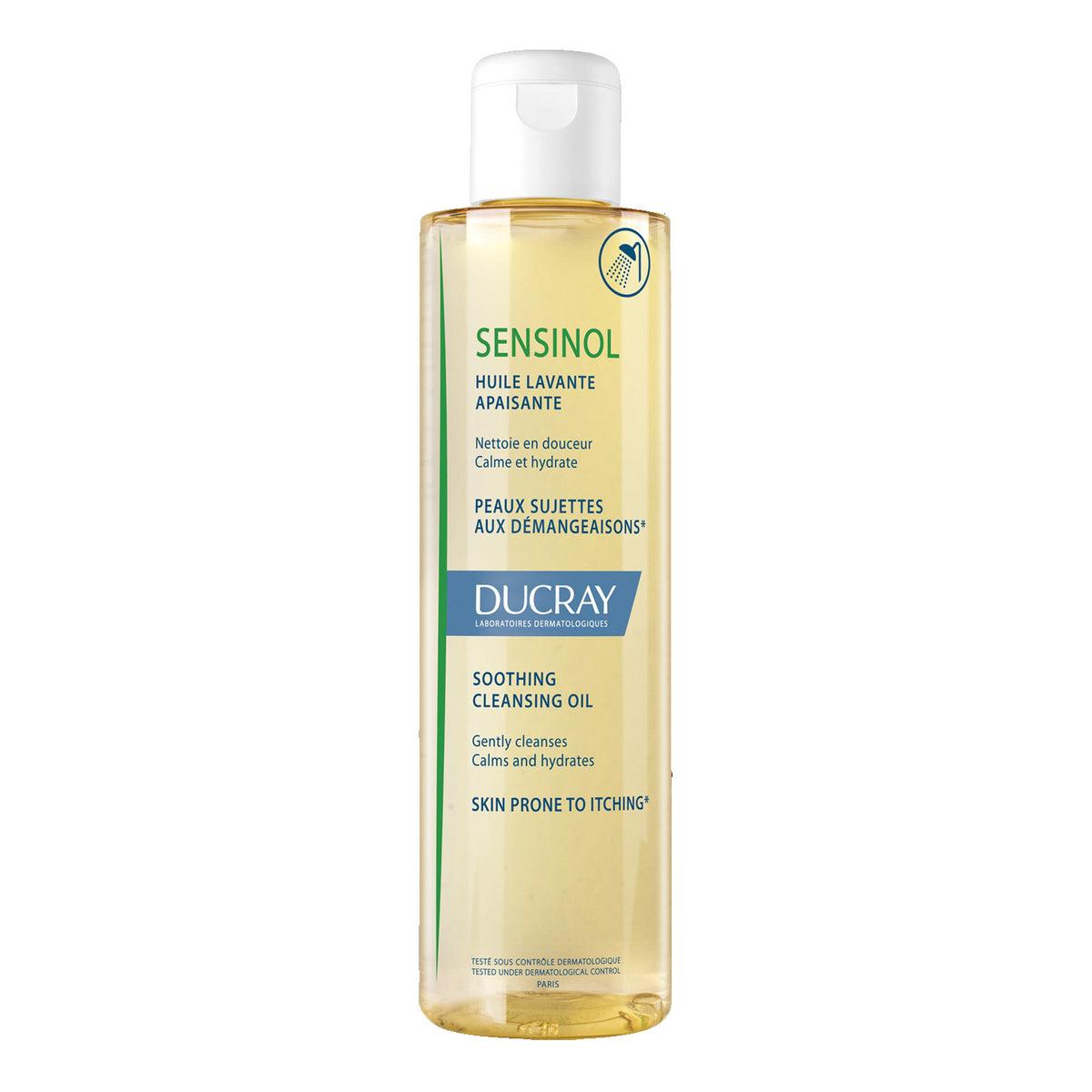 Ducray Sensinol | Olio Detergente Lenitivo Anti-Prurito | 200 ml  