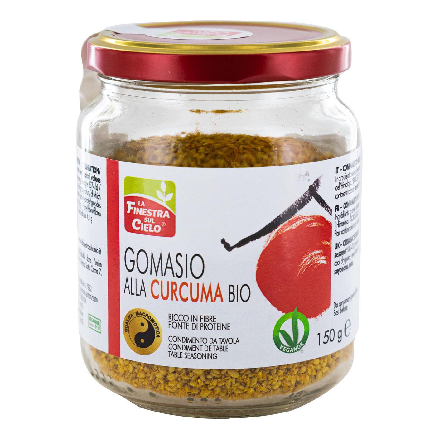 GOMASIO CURCUMA 150G BIO