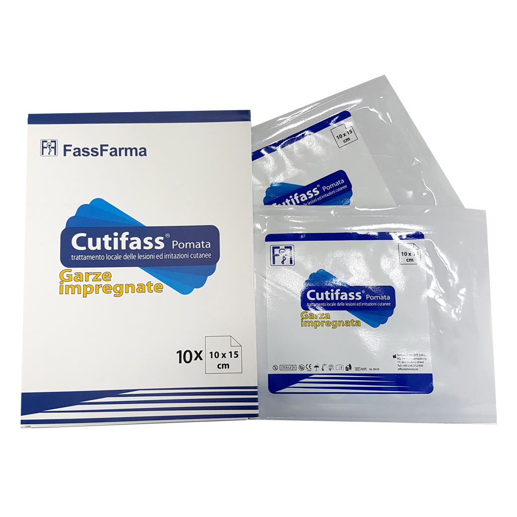 CUTIFASS GARZA 10X15CM 10PZ  