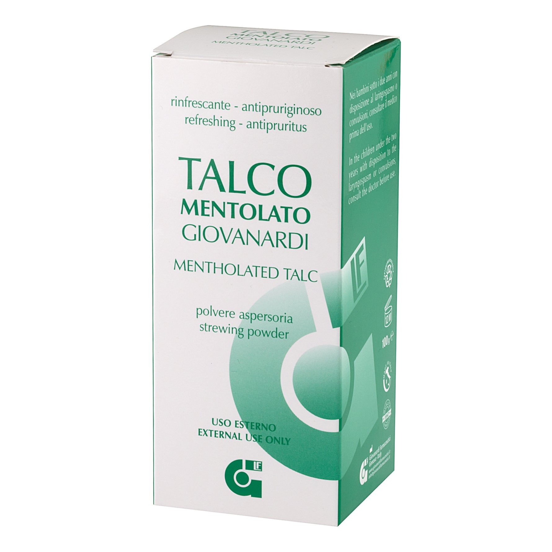 TALCO MENTOLATO GIOVANARDI 100
