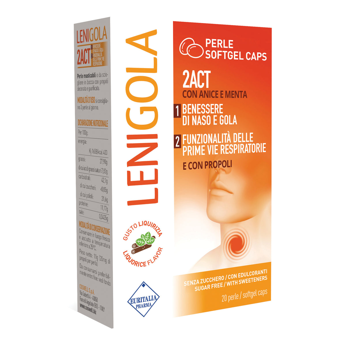 LENIGOLA 20PRL LIQUIRIZIA  