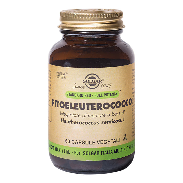 Solgar - Fito Eleuterococco 60 Capsule Vegetali
