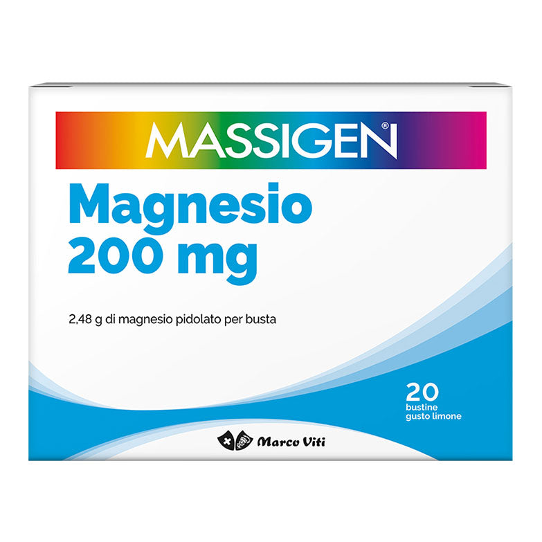 Massigen Magnesio Pidolato 20 bustine