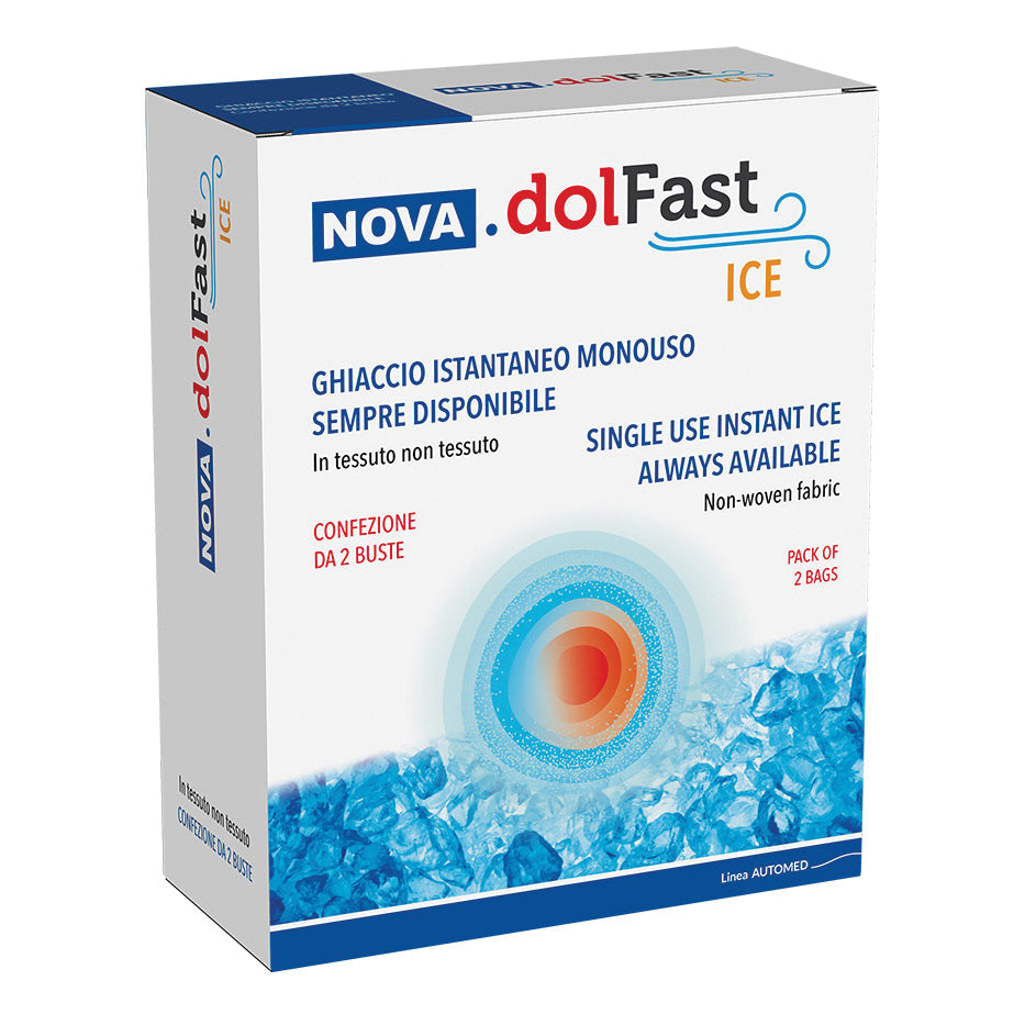Nova Dolfast Ice | Ghiaccio Istantaneo Crioterapia | 2 Pezzi  