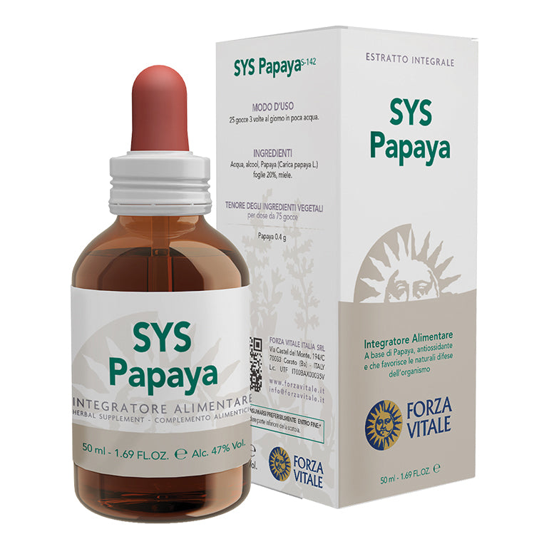 SYS PAPAYA GOCCE 50ML  