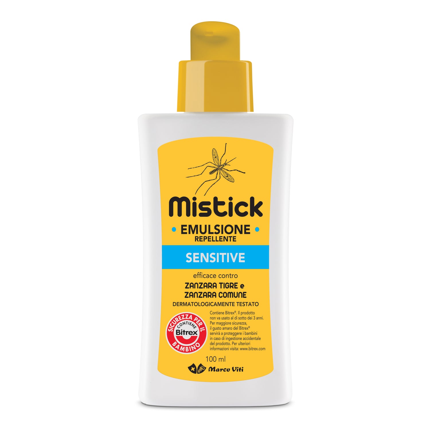 Mistick Sensitive Pmc Emulsione Anti-Zanzare 100ml