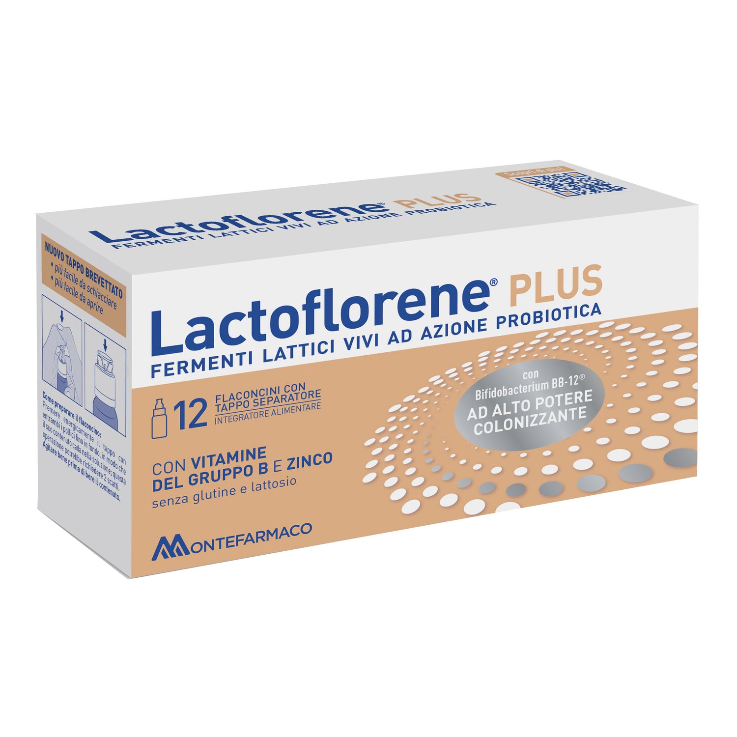 Lactoflorene Plus Integratore Di Fermenti Lattici 12 Flaconcini 10ml