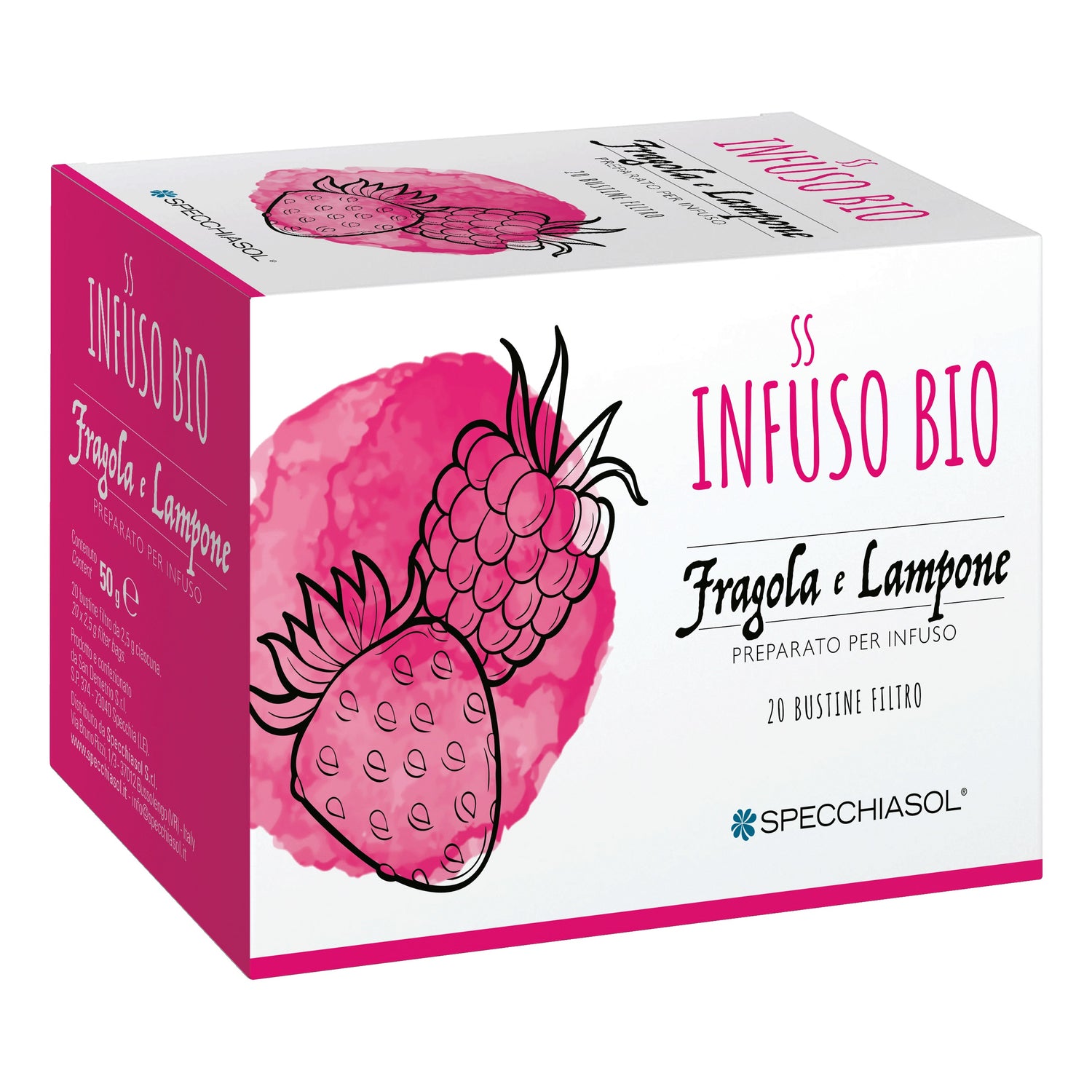 INFUSO BIO FRAGOLA/LAMPONE 20F