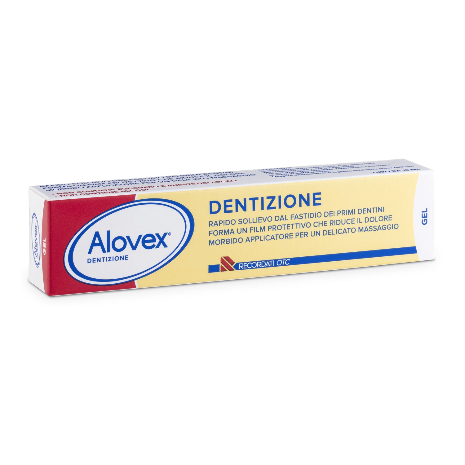 Alovex Dentizione | Gel Gengive Neonati e Bambini | 10 ml + 4 ml Omaggio