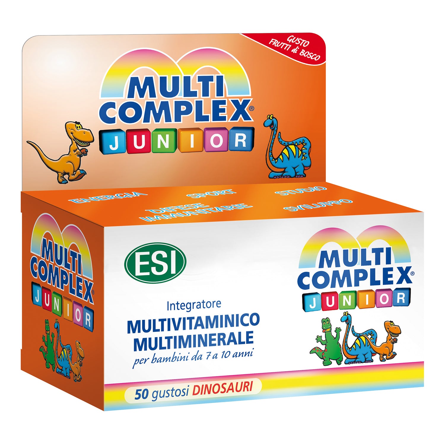 MultiComplex Junior Multivitaminico e Minerali 50 Dinosauri