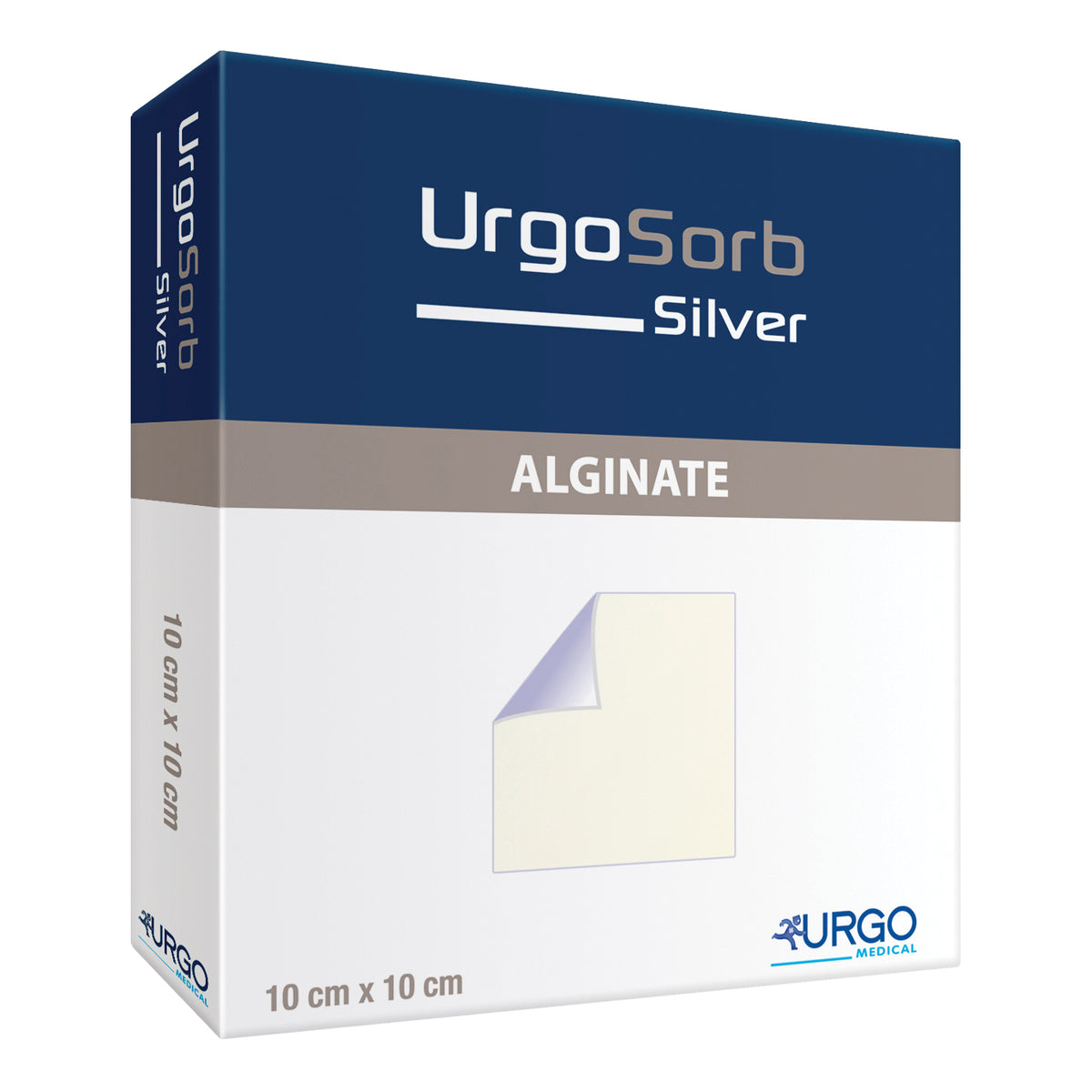 URGOSORB SILVER 10X10CM 10PZ  