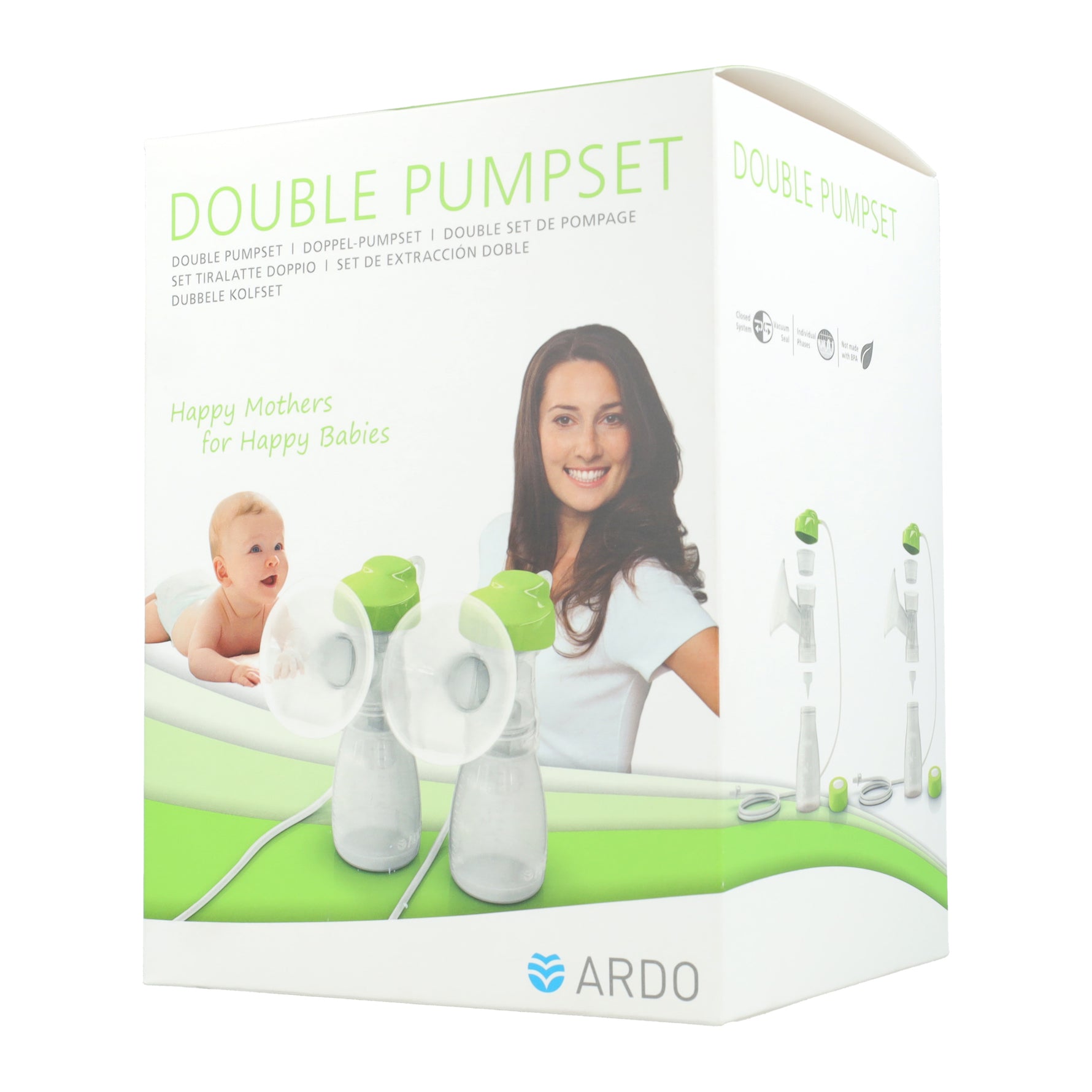 ARDO DUBLE PUMP SET ACCESSORI
