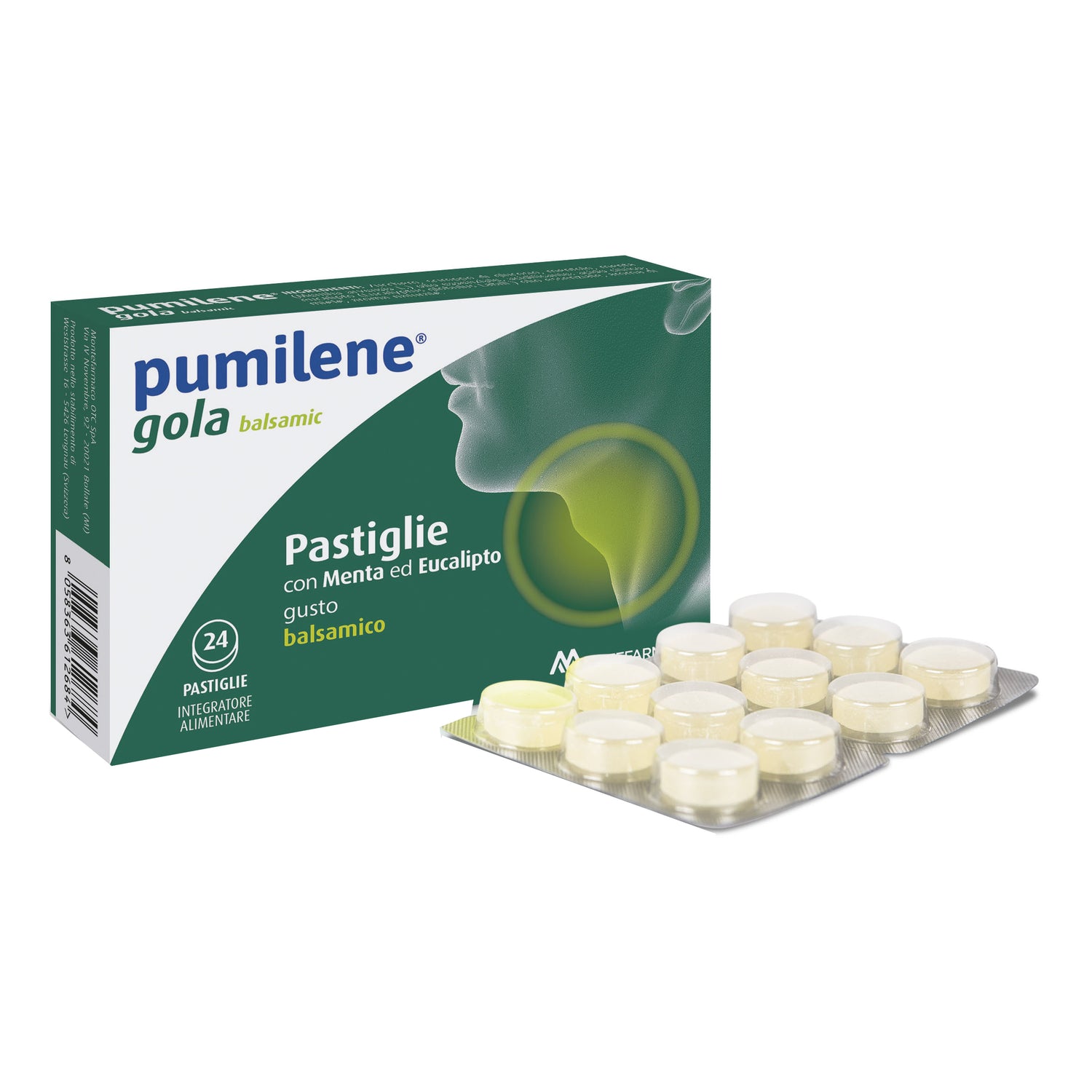 Pumilene Gola Balsamico 24 Pastiglie