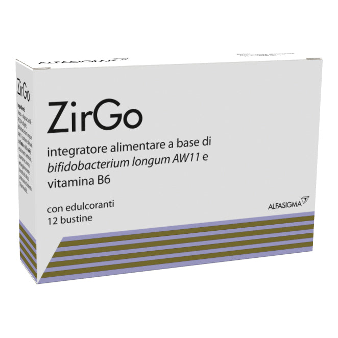 ZirGo | Bifidobacterium Longum BB536 Vitamina B6 Intestino | 12 Bustine  