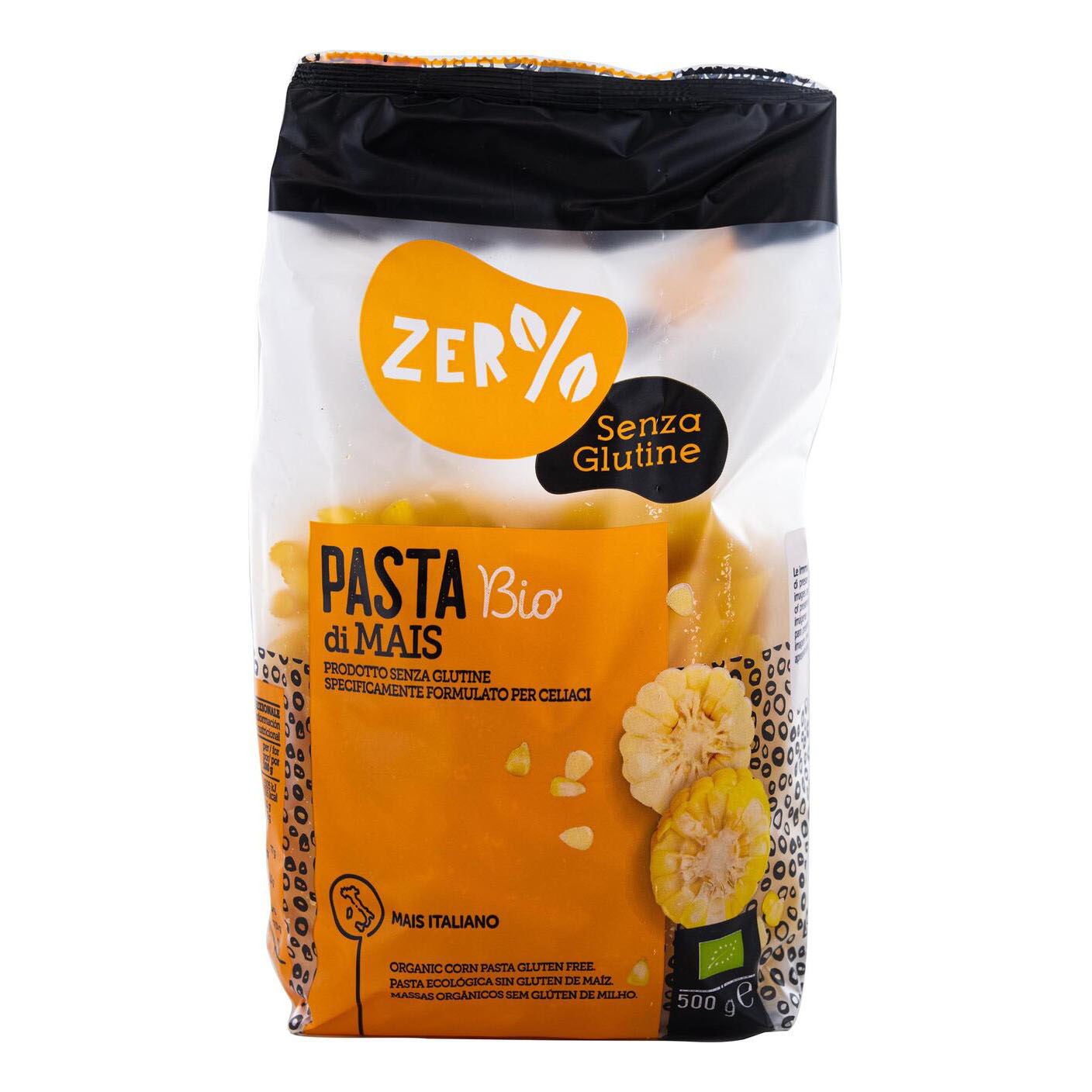 ZER% GLUTINE PENNE MAIS 500G
